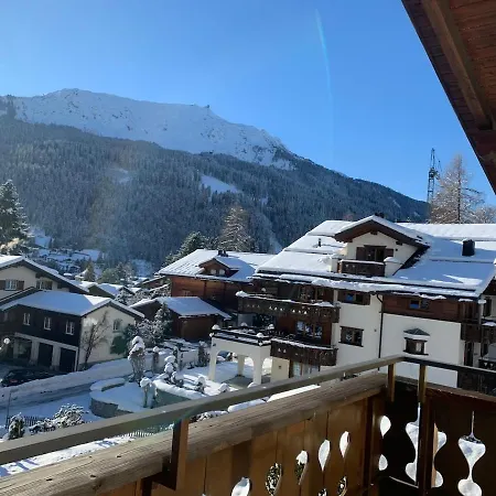 Apartamento Mit Blick Auf Den Gotschna Klosters-Serneus