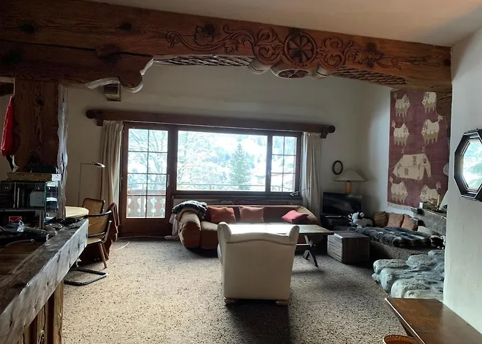 Mit Blick Auf Den Gotschna Apartment