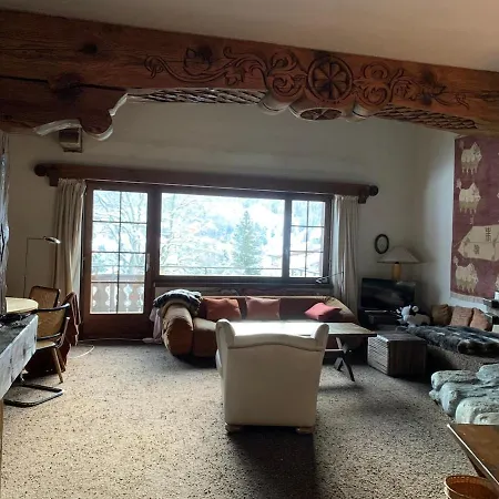 Mit Blick Auf Den Gotschna Apartament